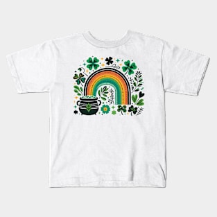 Happy St Patrick's Day Kids T-Shirt